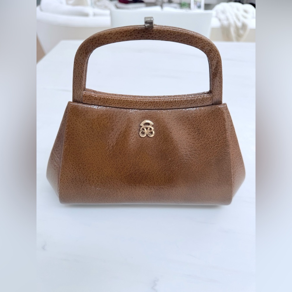 Bienen Davis Vintage Structured Bag 1950’s-60s